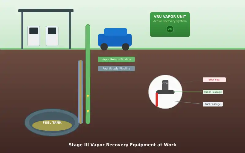 Stage III Vapor Recovery in Action
