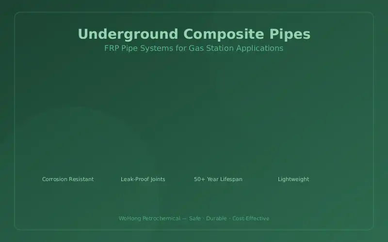 Underground Composite Pipes for Gas Stations