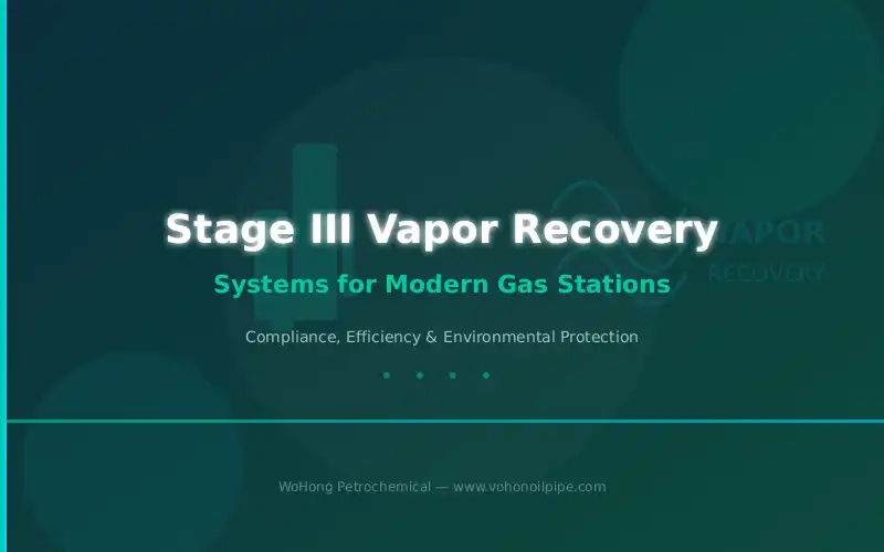 Stage III Vapor Recovery System for Gas Stations